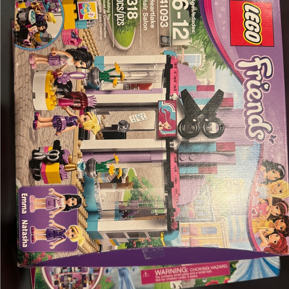 LEGO Friends Heartlake City Hair Salon Set - Purple, Pink, Black